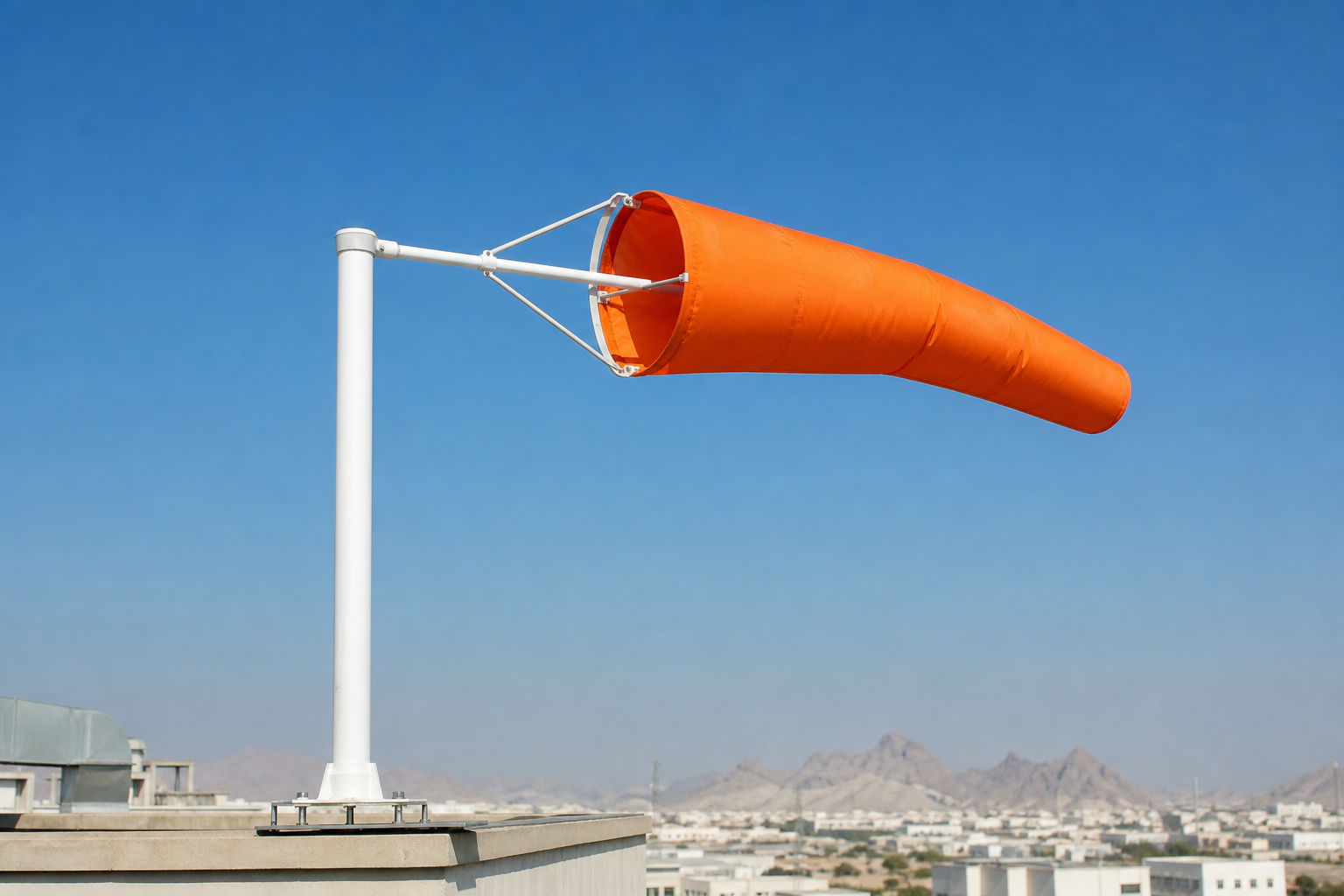 Windsock & Frame — SAB Safety Oman supplied by Fire Supplies original photography