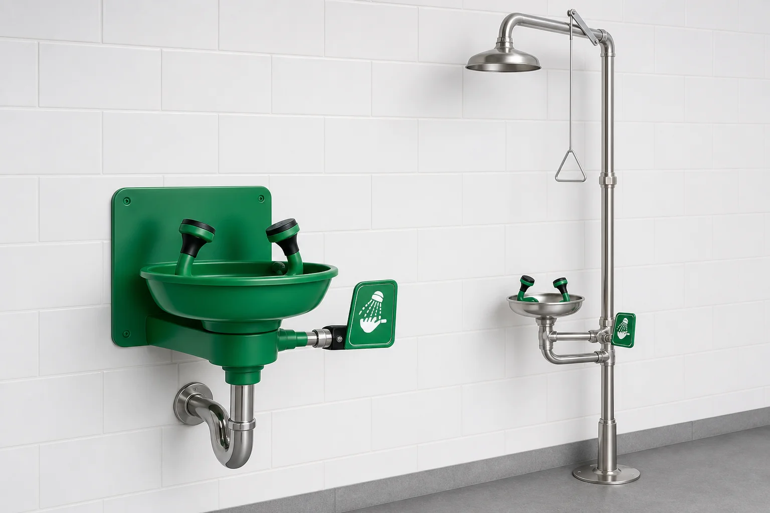 Eye Wash & Showers — safety equipment Oman
