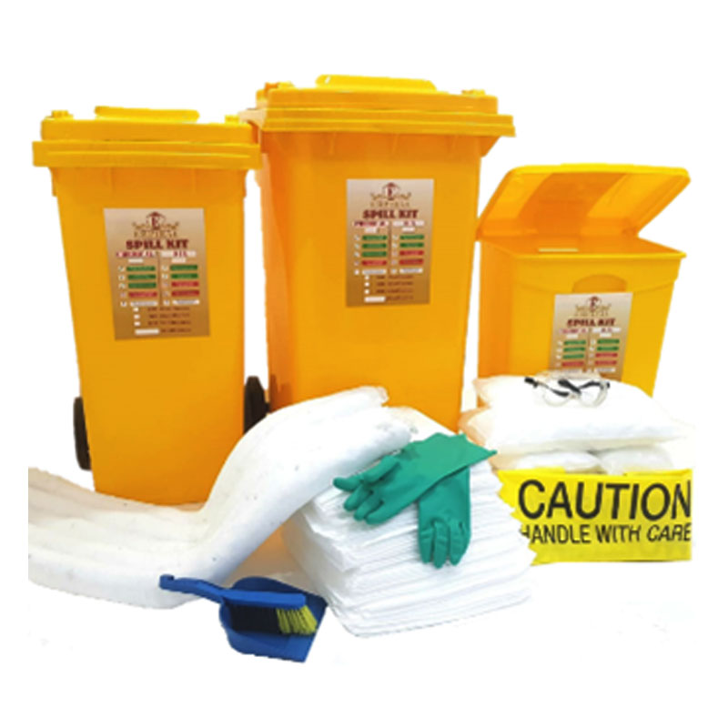 Oil Spill Kit — Wheeled Bin 120 L — spill kit Oman